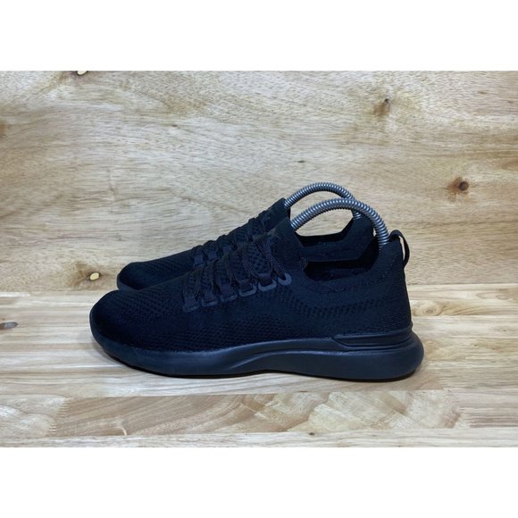 APL Athletic Propulsion Labs TechLoom Breeze Women's Size 7 Triple Black Shoes - Picture 3 of 9